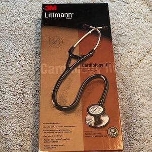3M Littmann Cardiology III Stethoscope - Black